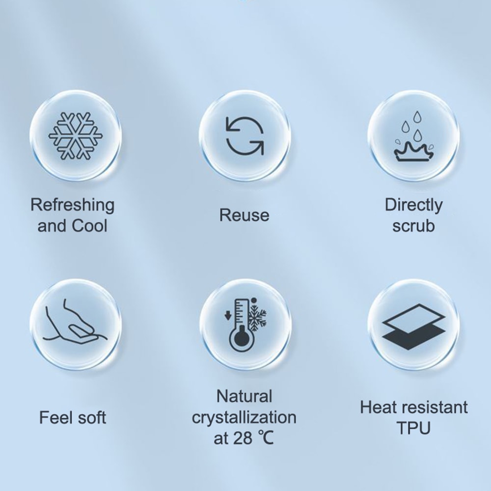 Cooling Neck Ring Portable Neck Cooler For Summer Outdoor Activities 5