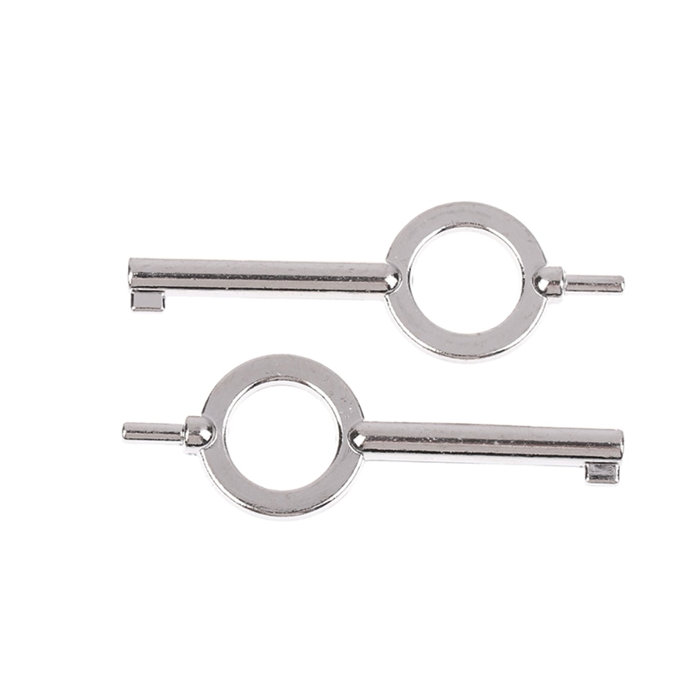 Universal Handcuff Key Set Law Enforcement Handcuff Lock Replacement Cuff Keys with Keychain