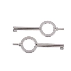universal handcuff key set law enforcement handcuff lock replacement cuff keys with keychain