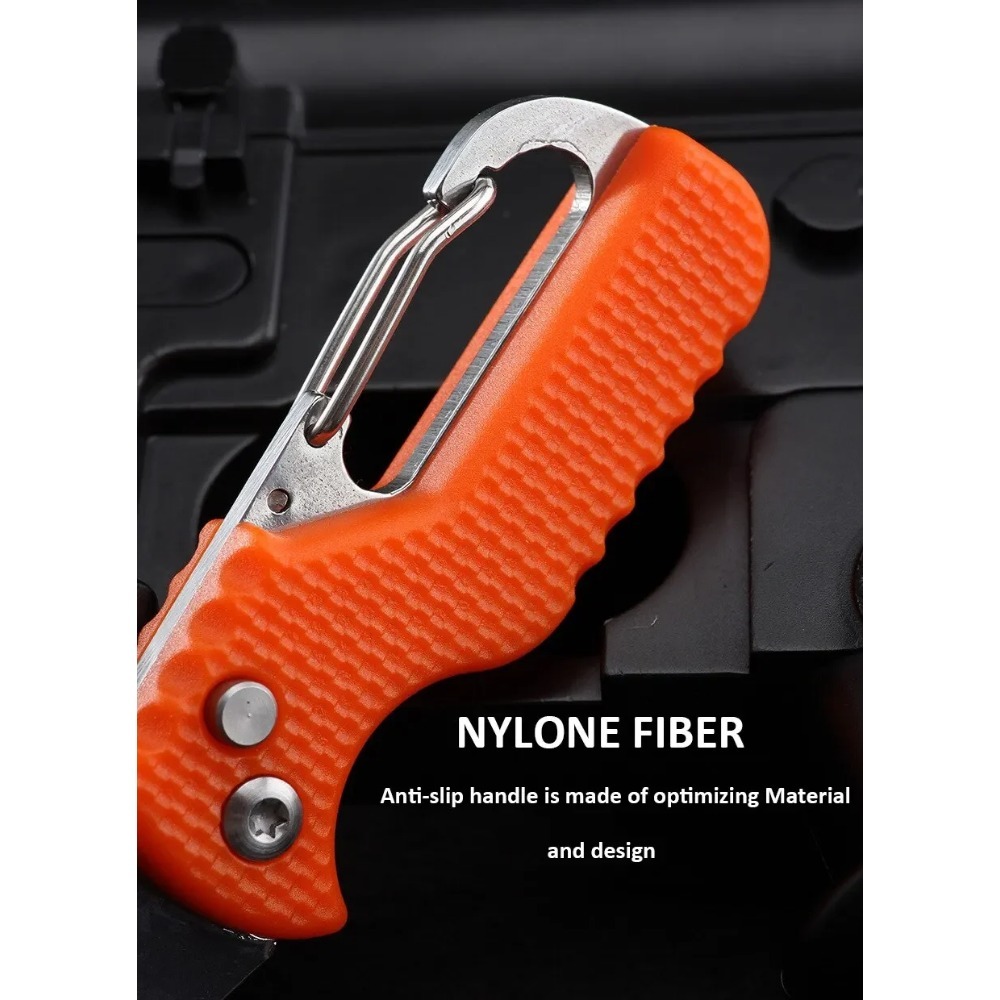 Compact Portable Folding Knife Keychain Utility Cutter For EDC Camping Packages 3