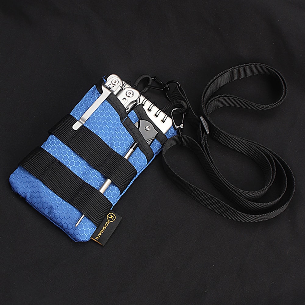 EDC Tool Pouch Mini Organizer Compact Tactical Gear Pouch for Travel Camping