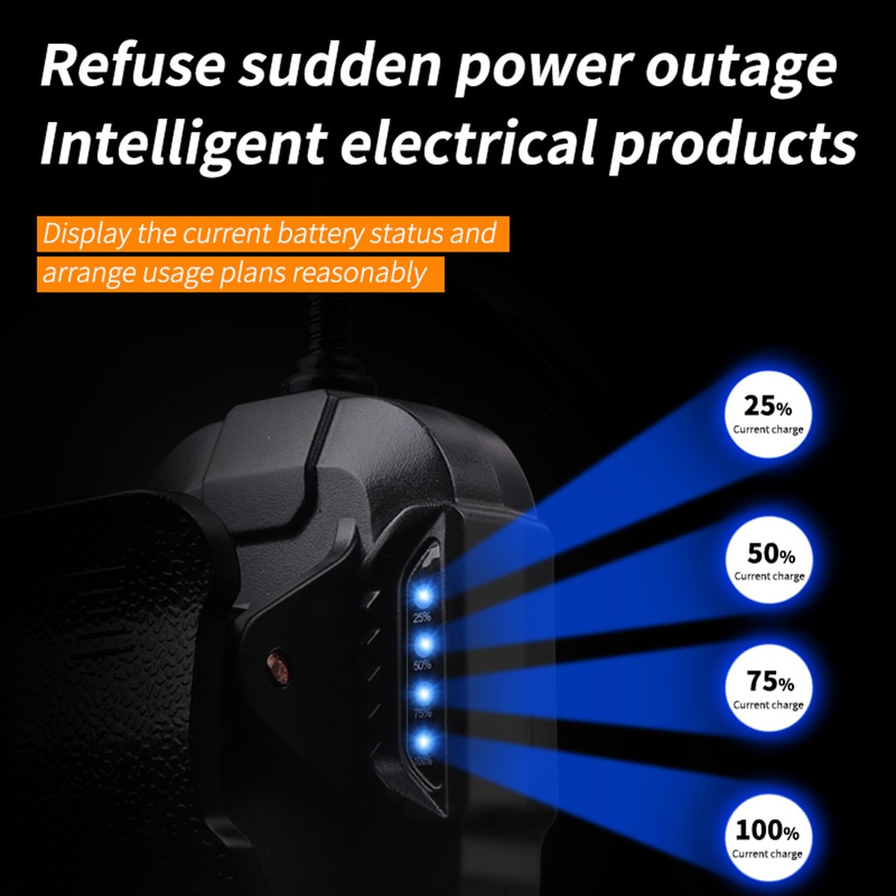 Rechargeable Clip On Reading Light with Motion Sensor Portable Book Lamp