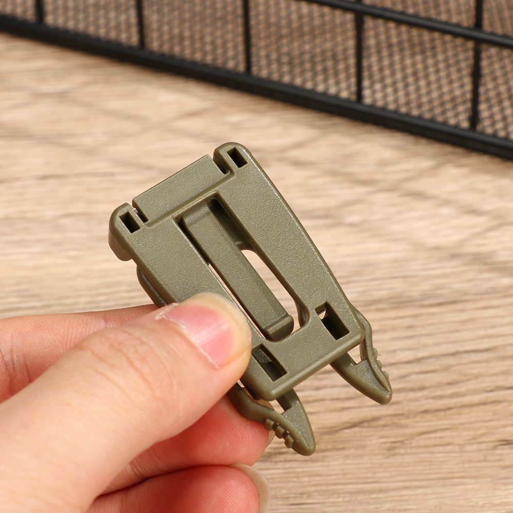 Premium Camping Carabiner MOLLE Webbing Accessories Heavy Duty Backpack Buckle Straps 2