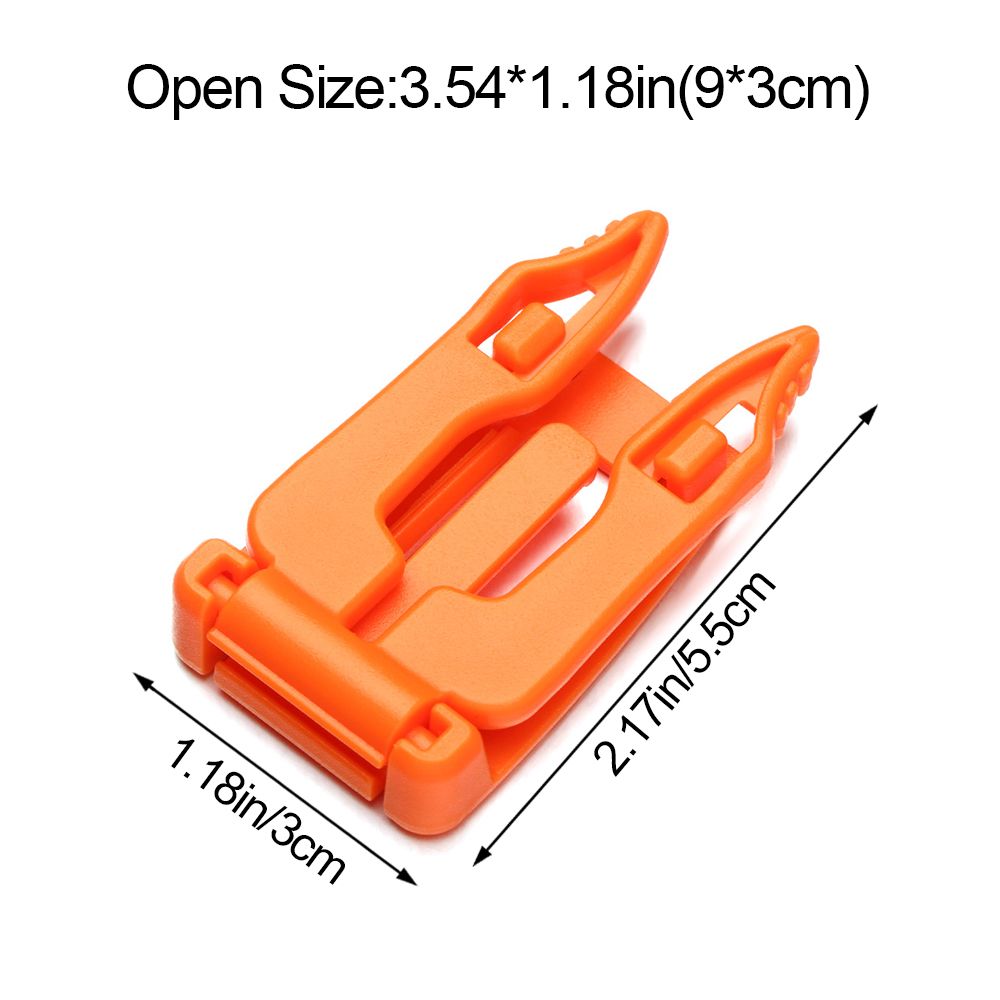 Premium Camping Carabiner MOLLE Webbing Accessories Heavy Duty Backpack Buckle Straps 4