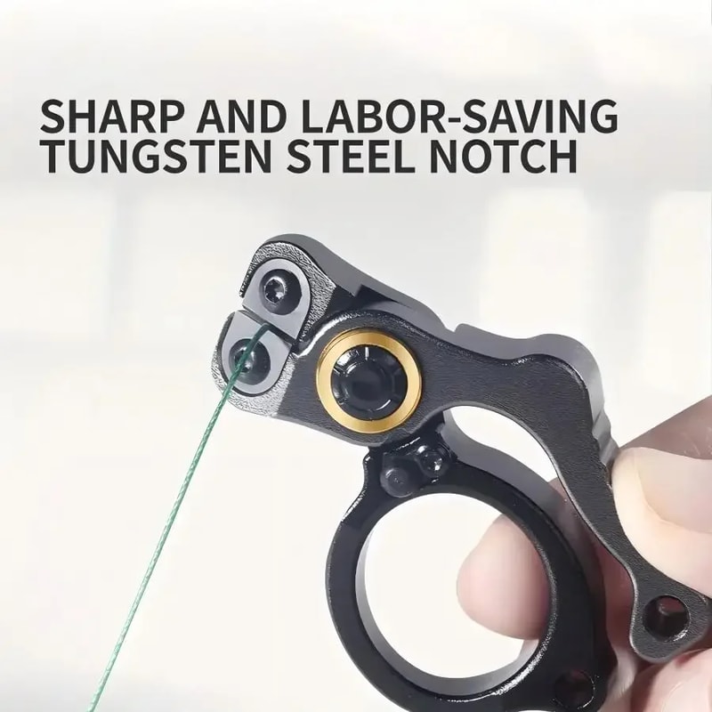 Ultimate Compact Fishing Pliers With Line Cutter Split Ring Opener Lockable Durable Angler Tool 2