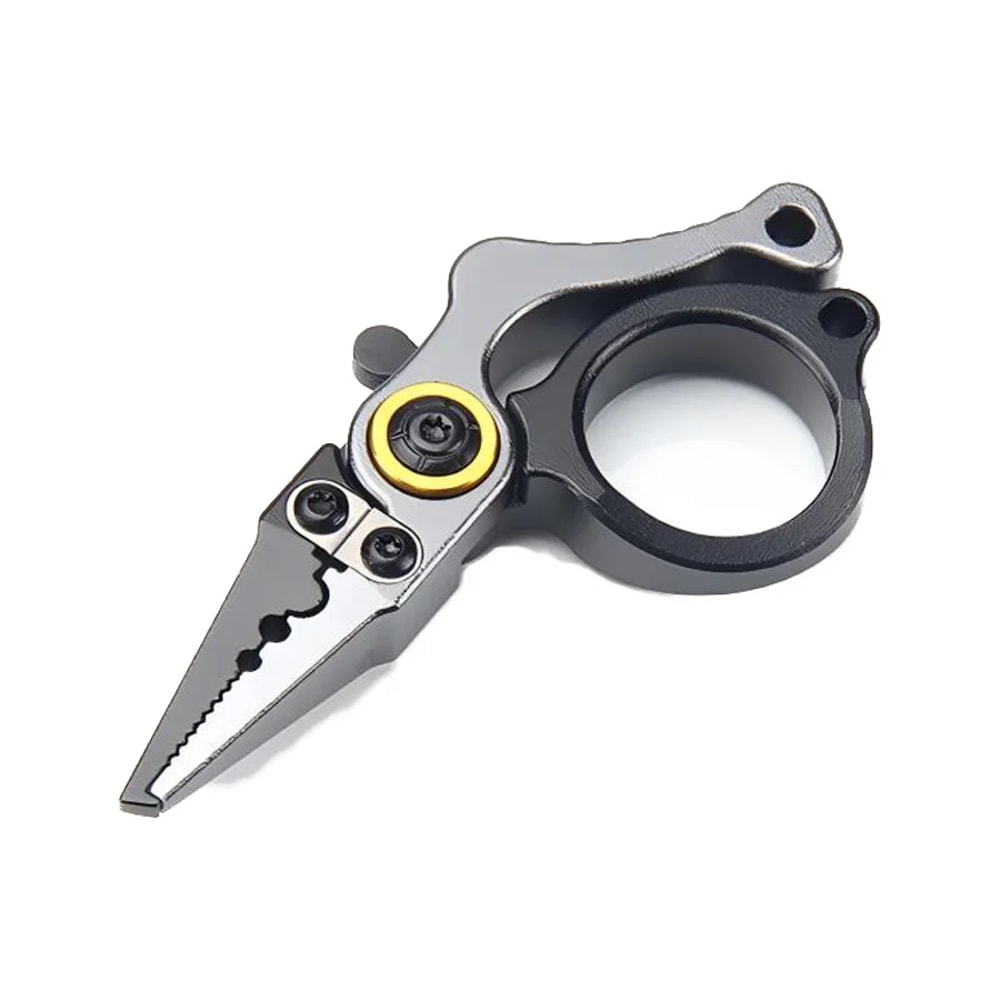 Ultimate Compact Fishing Pliers With Line Cutter Split Ring Opener Lockable Durable Angler Tool 6