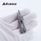 PrecisionMini Portable Titanium Nose Hair Scissors Keychain Grooming Tool