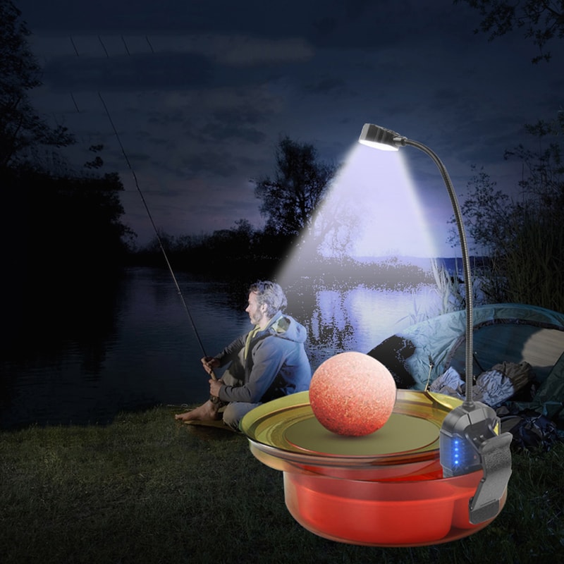 Rechargeable Book Light with Motion Sensor & Clip On Reading Light Hands Free LED Lamp for Bed, Camping & Outdoor Use