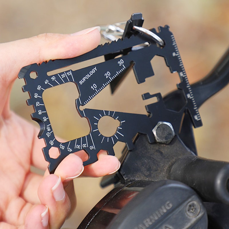 Premium credit card multi tool Portable outdoor survival tool & Bottle Opener Multifunction Pocket Gear