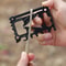 Premium credit card multi tool Portable outdoor survival tool & Bottle Opener Multifunction Pocket Gear