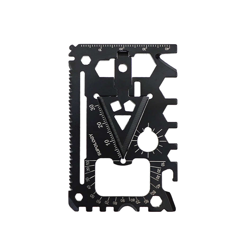 Premium credit card multi tool Portable outdoor survival tool & Bottle Opener Multifunction Pocket Gear