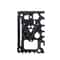 Premium credit card multi tool Portable outdoor survival tool & Bottle Opener Multifunction Pocket Gear