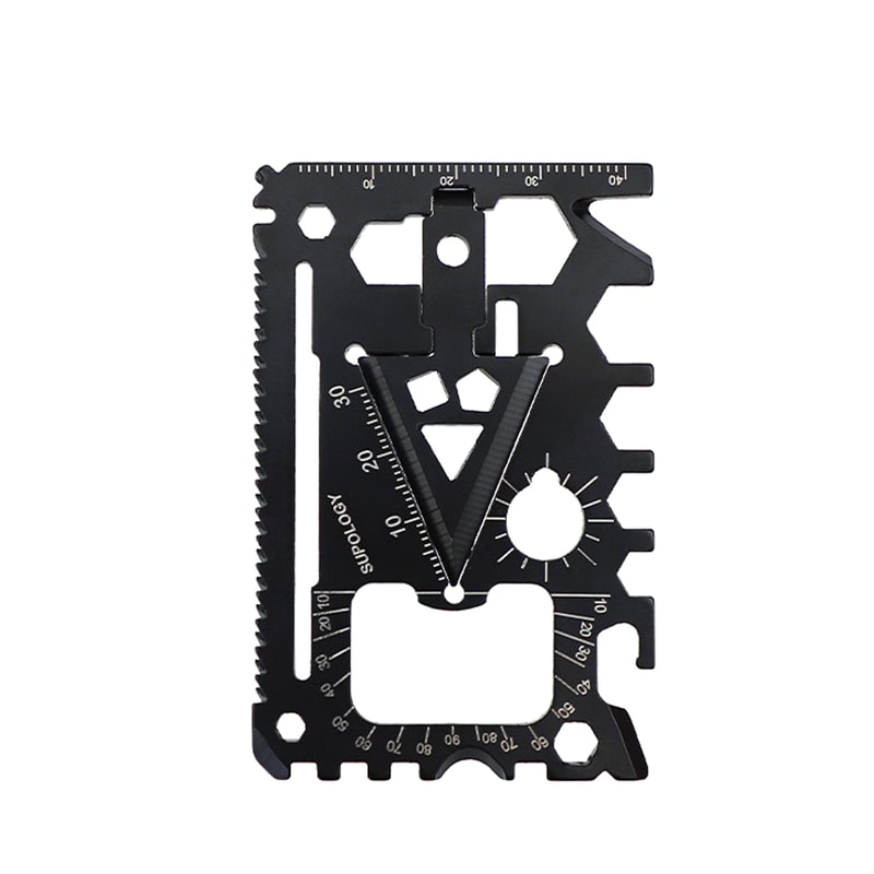 Premium credit card multi tool Portable outdoor survival tool & Bottle Opener Multifunction Pocket Gear