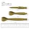 Compact Tactical EDC Utensil Set Portable Mini Tableware Knife, Fork & Spoon