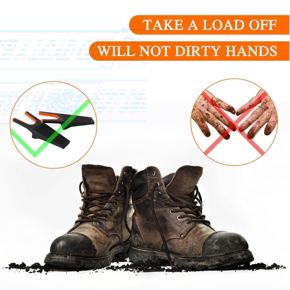 Heavy Duty Outdoor Boot Puller Tool & Boot Remover Jack for Easy No Bend Shoe Take Off