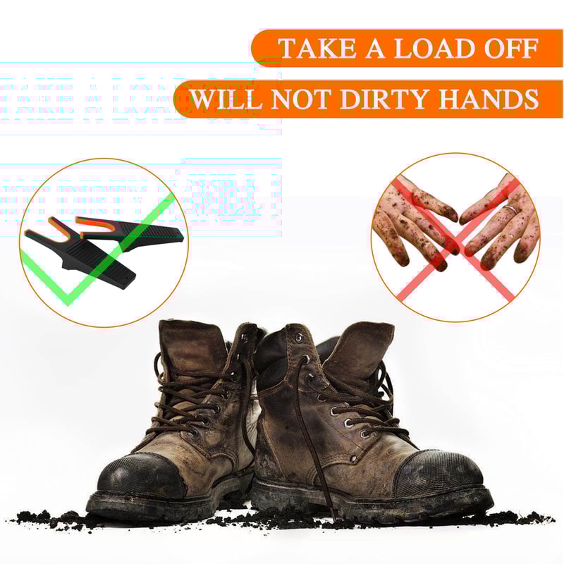 Heavy Duty Outdoor Boot Puller Tool & Boot Remover Jack for Easy No Bend Shoe Take Off