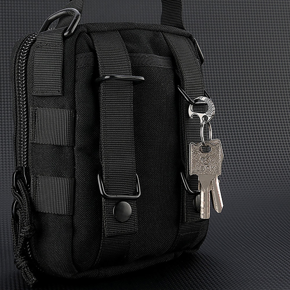 Titanium Keychain Bottle Opener & Mini EDC Camping Outdoor Gadget