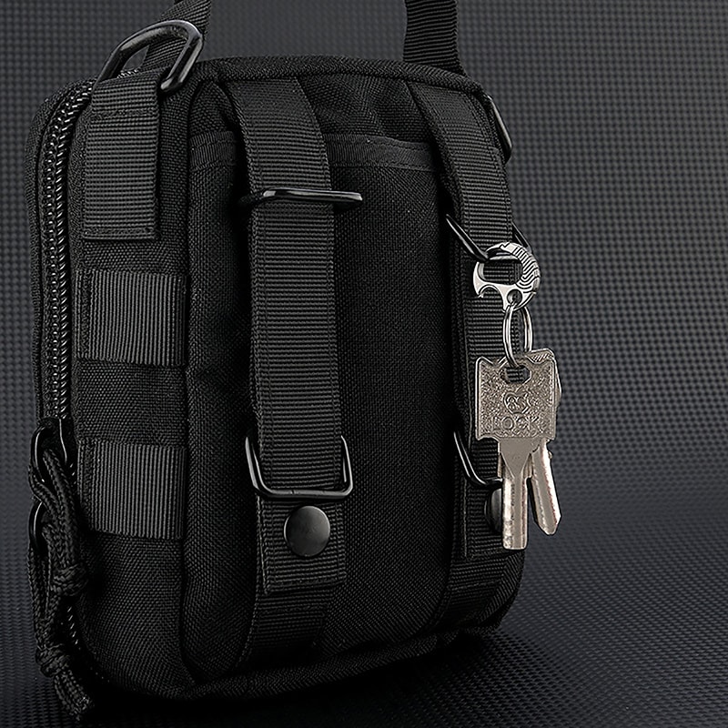 Titanium Keychain Bottle Opener & Mini EDC Camping Outdoor Gadget