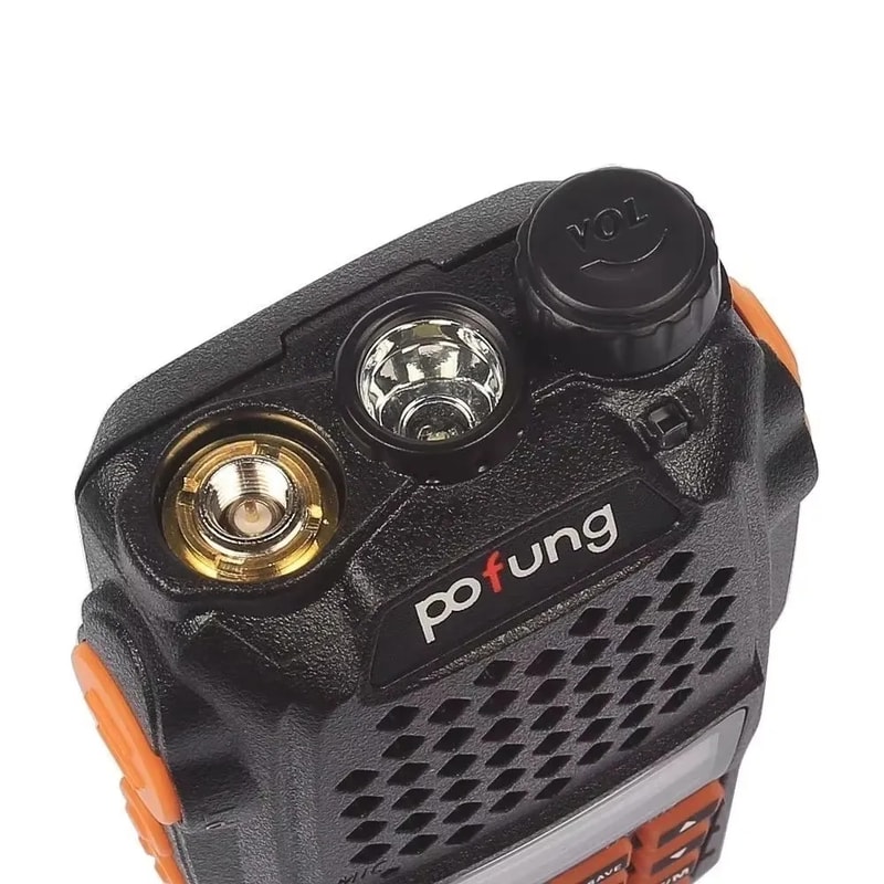 Portable Dual Band Handheld Radio Scanner & Two Way Transceiver for Emergency Communication