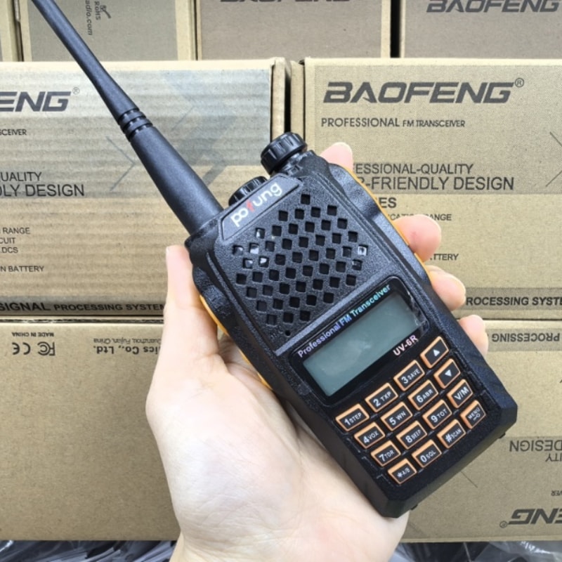 Portable Dual Band Handheld Radio Scanner & Two Way Transceiver for Emergency Communication