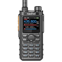 radtel rt bluetooth programmable ham radio walkie talkie with multi band radio & air band receiver