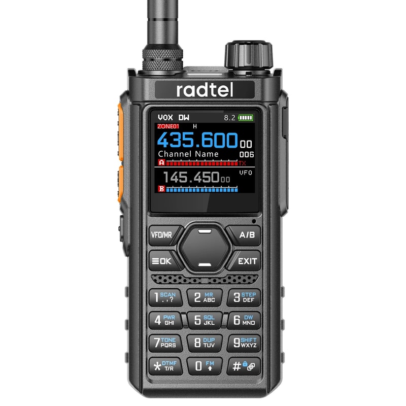Radtel RT Bluetooth Programmable Ham Radio Walkie Talkie With Multi Band Radio Air Band Receiver 0