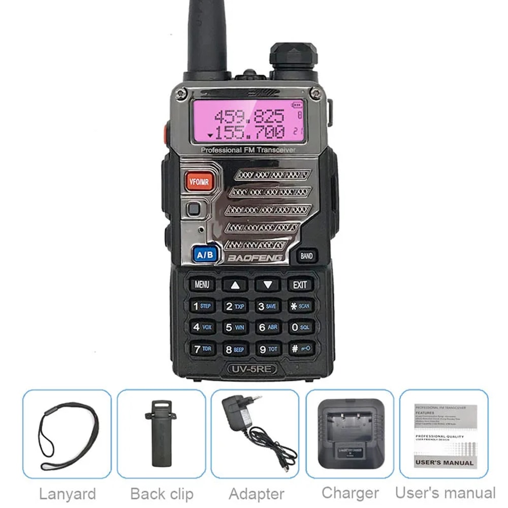 Baofeng UV Handheld Two Way Radio VHF UHF Transceiver 4