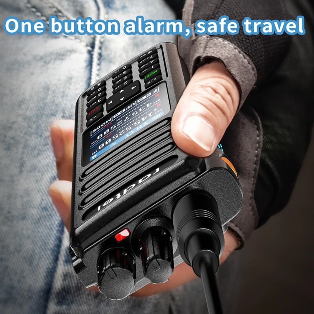 Waterproof Walkie Talkie With Ham Radio NOAA Scanner 4