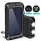 All in One Solar Power Bank with Camping Light & Compass