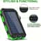 All in One Solar Power Bank with Camping Light & Compass