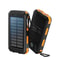 Solar Power Bank with Fast Charge & LED Light for Outdoor Camping
