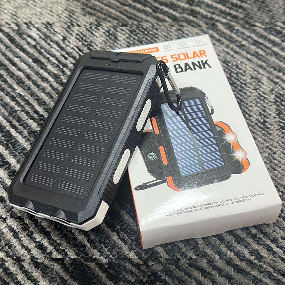 Ultra High Capacity Solar Power Bank With Fast Charging Waterproof Design 7