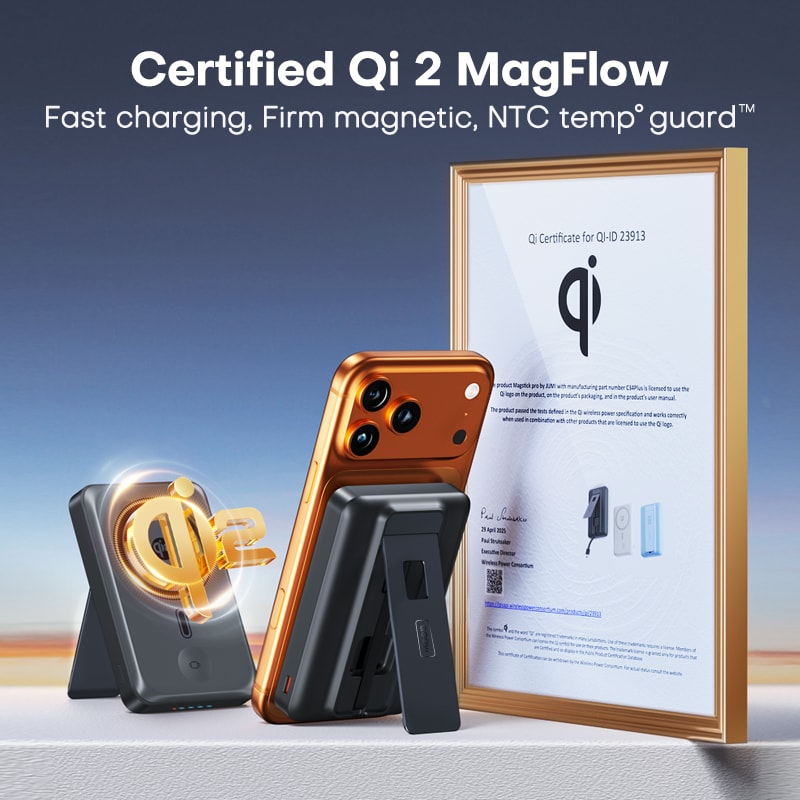 Magnetic Power Bank Fast Wireless Charger 1