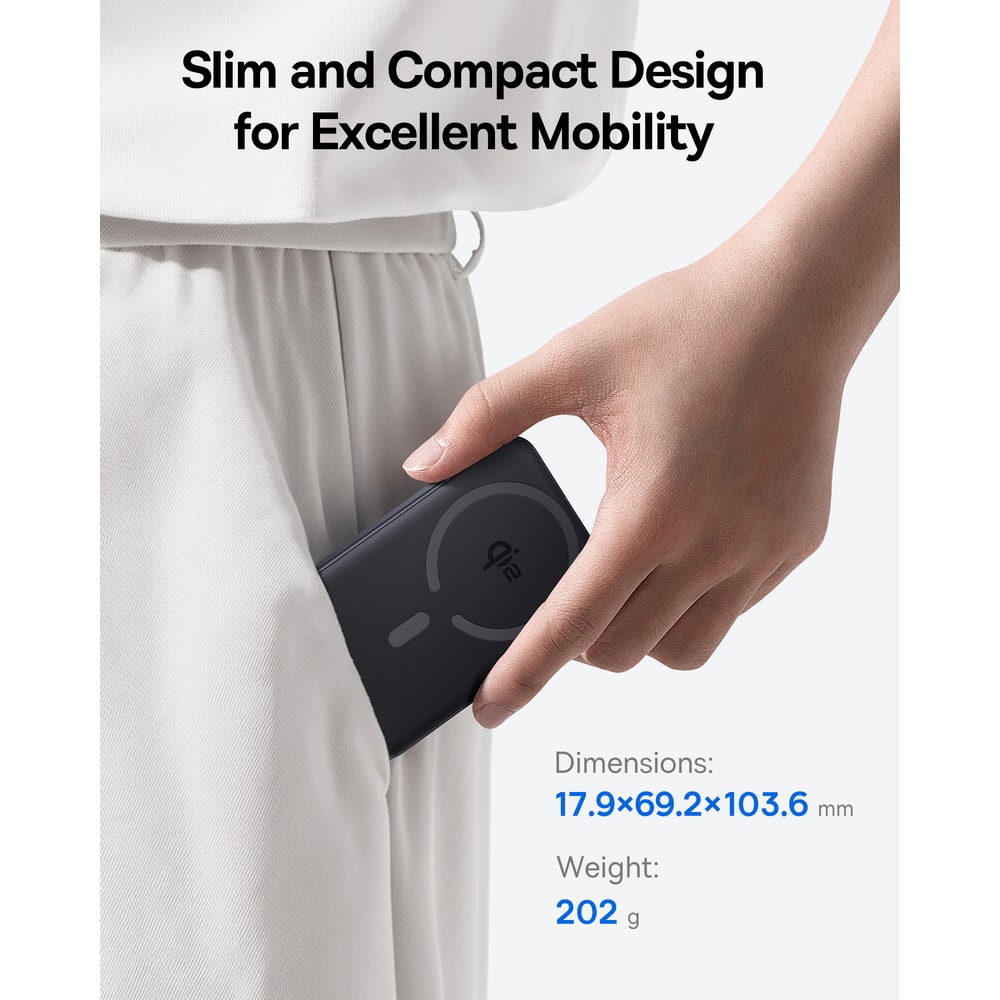 Baseus Magnetic Power Bank With Wireless Fast Charging 4