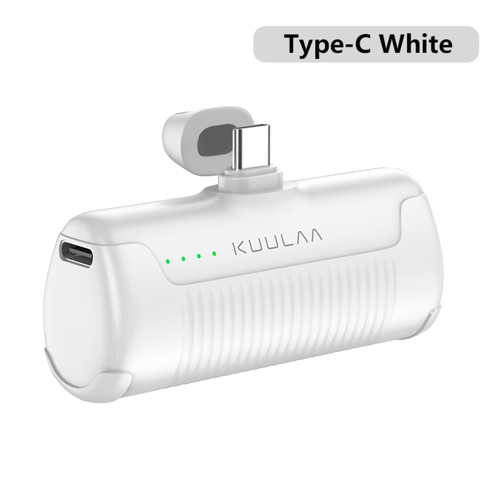 KUULAA Mini Portable Power Bank For IPhone Android 7