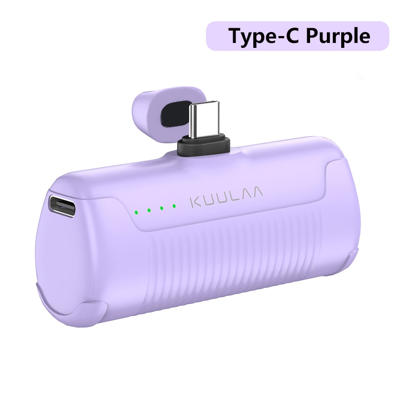 KUULAA Mini Portable Power Bank For IPhone Android 8