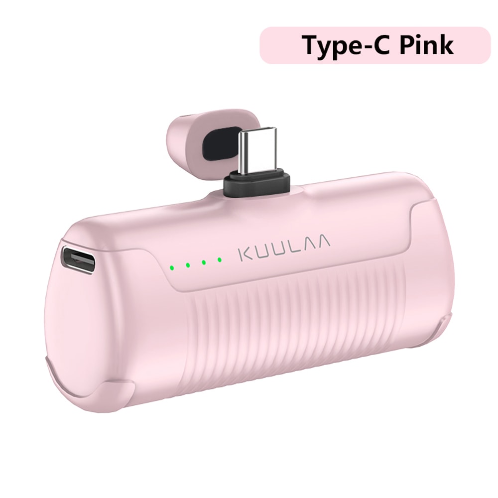 KUULAA Mini Portable Power Bank For IPhone Android 9