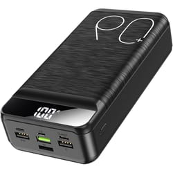 fast charging power bank portable qc external battery for iphone, ipad & xiaomi