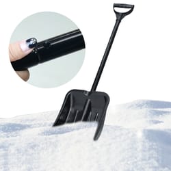 retractable aluminum snow shovel portable ice & winter shovel tool
