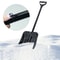 Retractable Aluminum Snow Shovel Portable Ice & Winter Shovel Tool