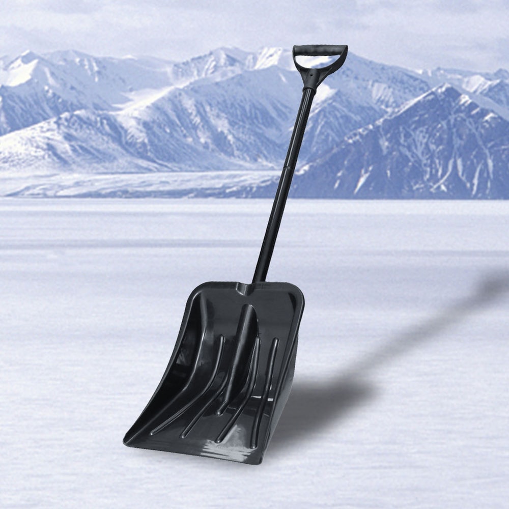Retractable Aluminum Snow Shovel Portable Ice & Winter Shovel Tool