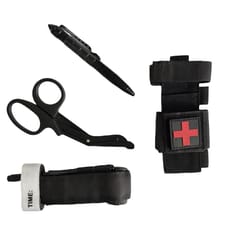 tactical tourniquet & emergency survival kit outdoor first aid gear