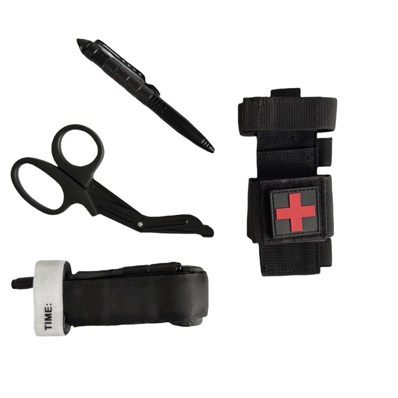Tactical Tourniquet Emergency Survival Kit Outdoor First Aid Gear 0