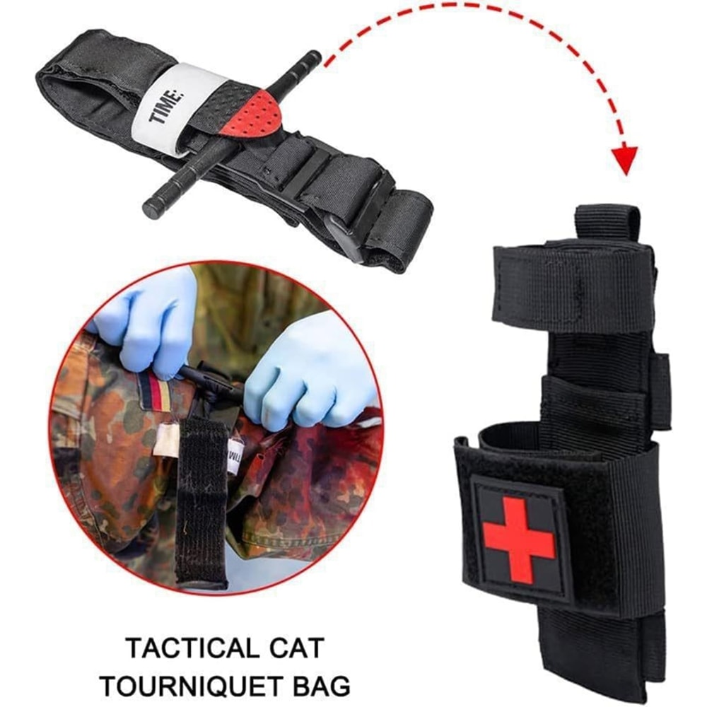 Tactical Tourniquet Emergency Survival Kit Outdoor First Aid Gear 1