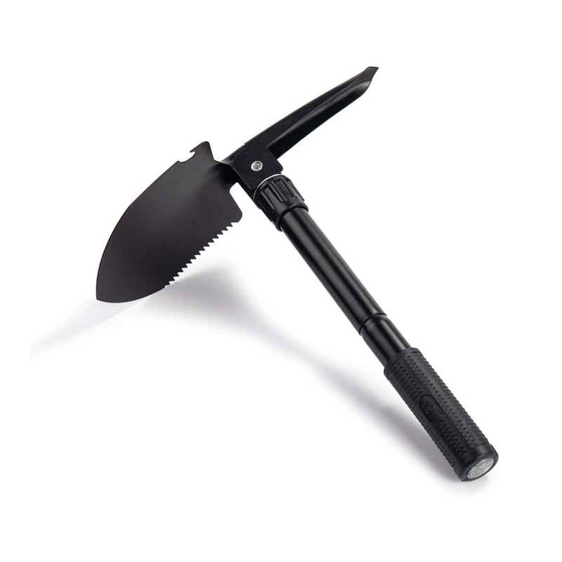 Tactical Folding Shovel Heavy-Duty Survival Tool for Outdoor & Garden Use