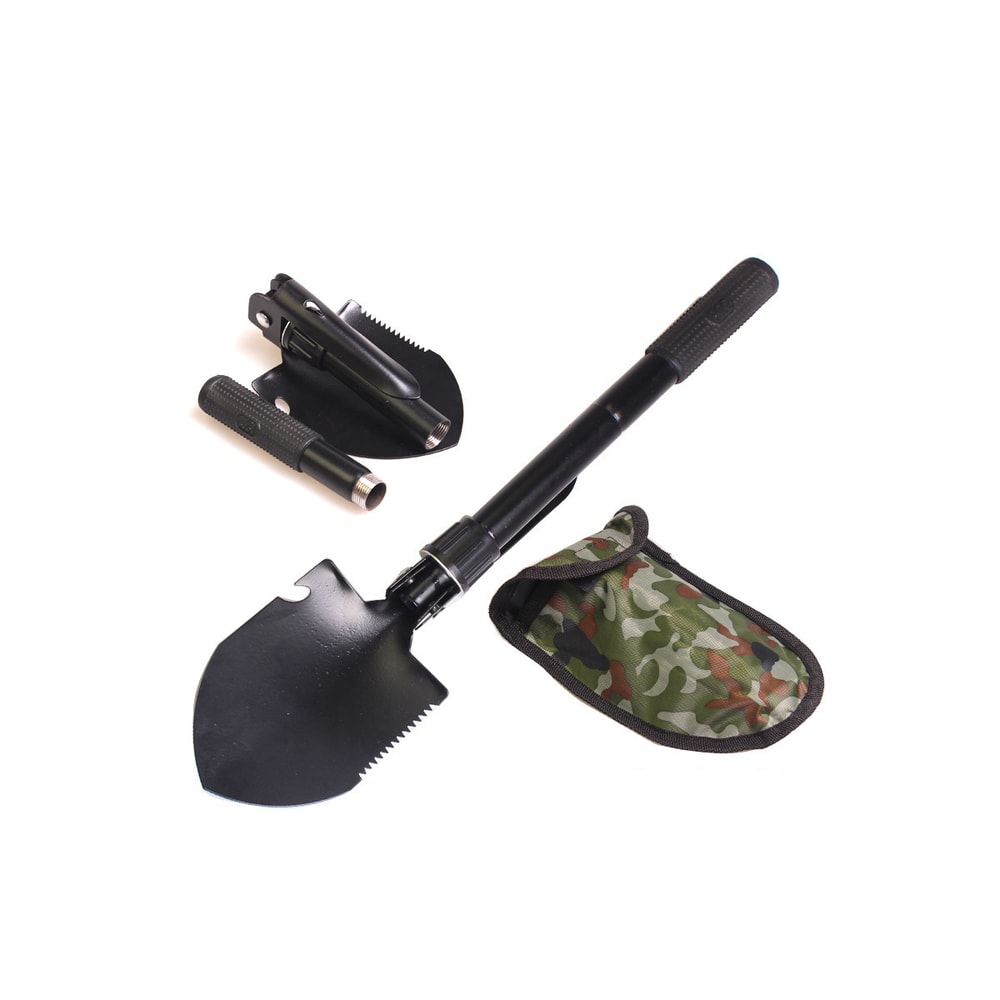 Tactical Folding Shovel Heavy-Duty Survival Tool for Outdoor & Garden Use