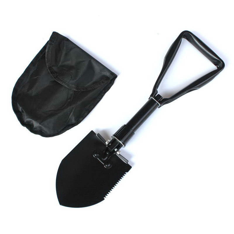 Foldable Camping Shovel Portable Multifunctional Tool for Hiking & Outdoor Adventure