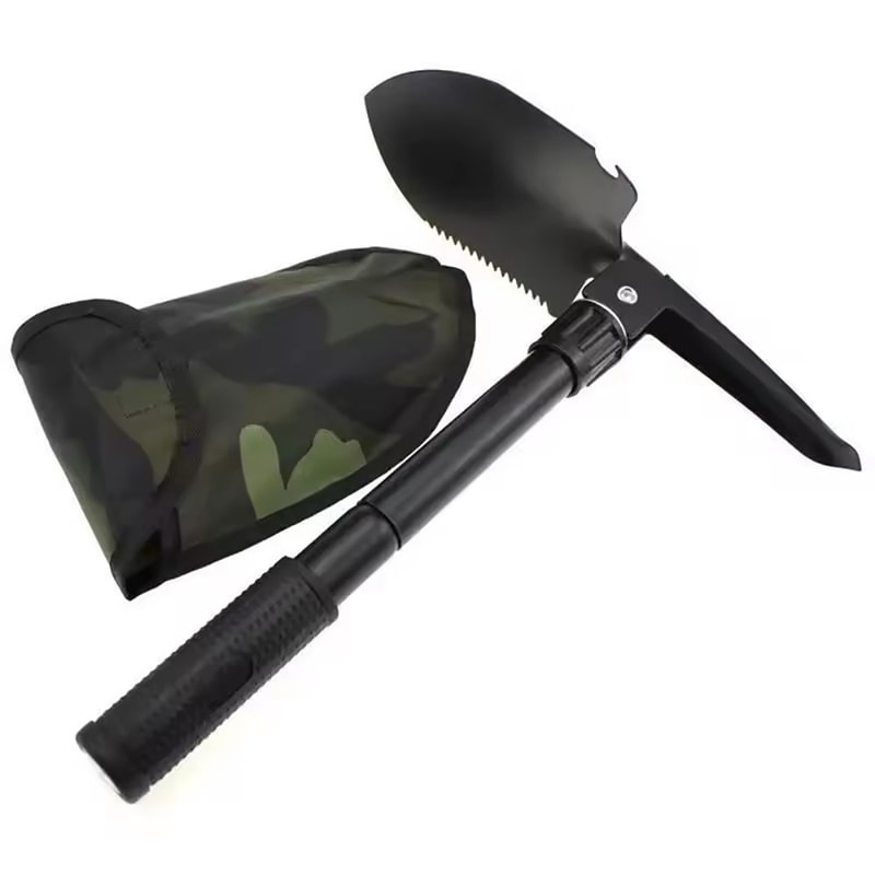 Compact Folding Shovel – Mini Outdoor Survival Tool & Portable Gardening Tool