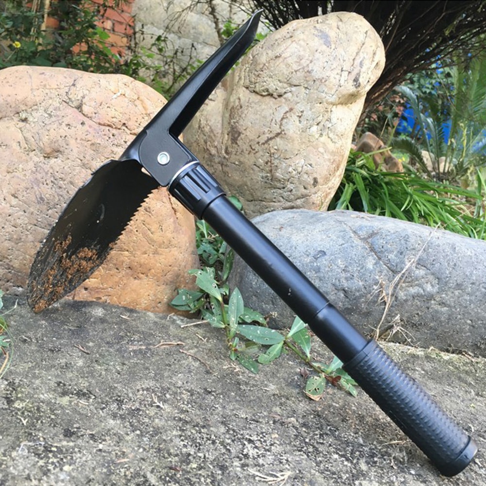 Heavy Duty Multifunctional Folding Shovel for Camping & Survival