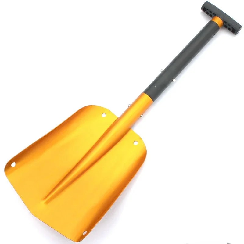 Foldable Car Snow Shovel with Extendable Aluminum Handle Lightweight Emergency Tool